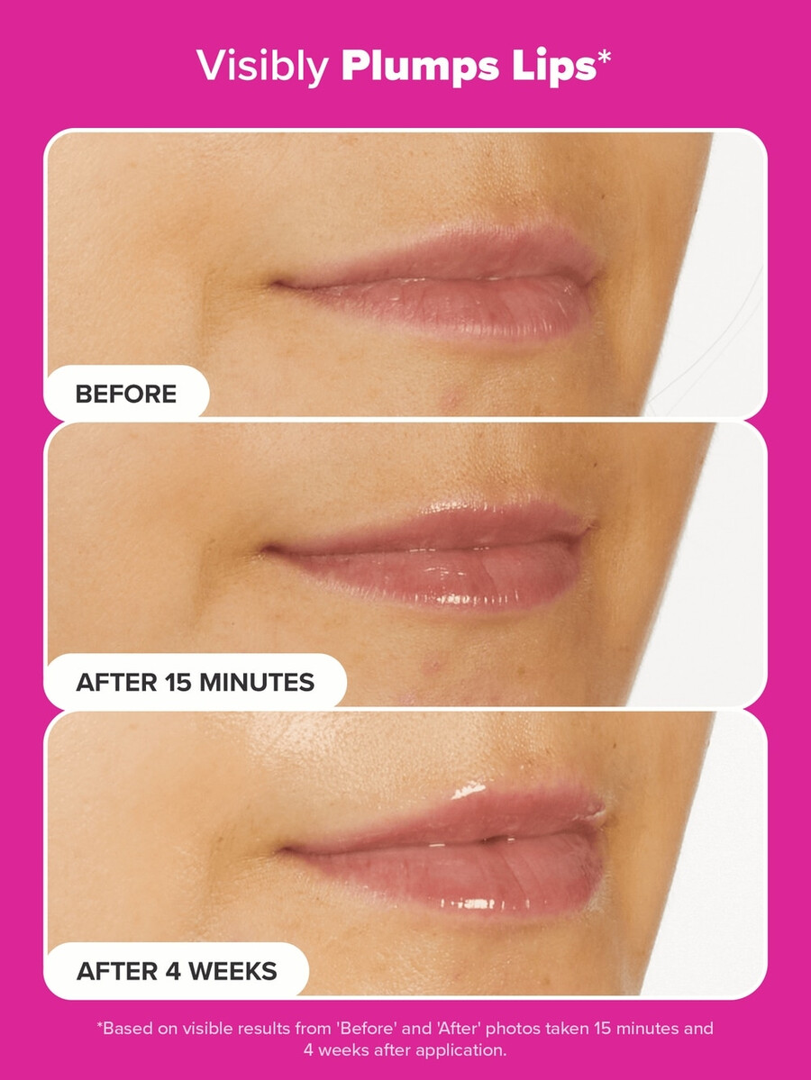 tratamiento labial con bálsamo brillante y voluminizador con péptidos procolágenos