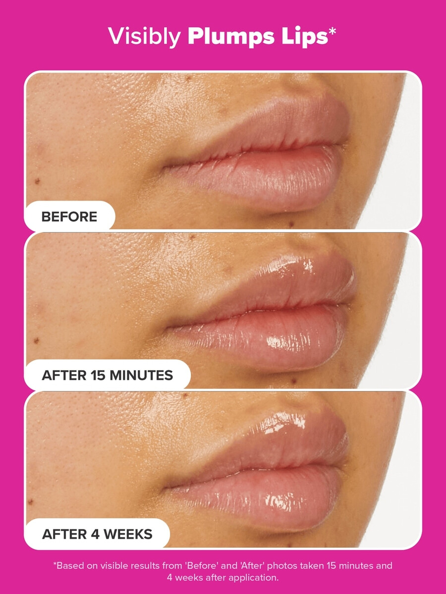 tratamiento labial con bálsamo brillante y voluminizador con péptidos procolágenos