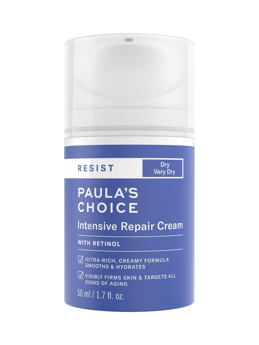 crema reparadora intensiva resist con 001 de retinol y péptidos
